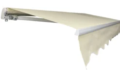 Åben markise 300x250cm creme/hvid