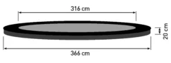 Bestplay Premium ø366cm Medium