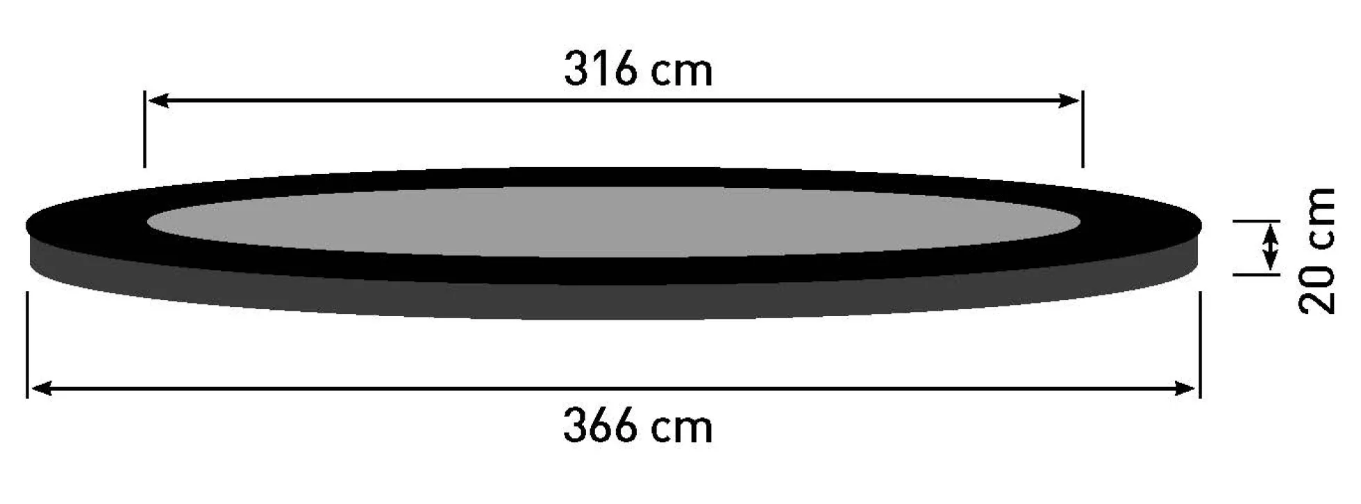 Bestplay Premium ø366cm Medium