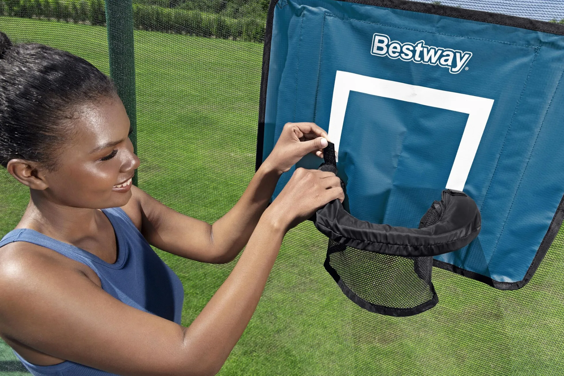 Bestway basketballplade til trampolin
