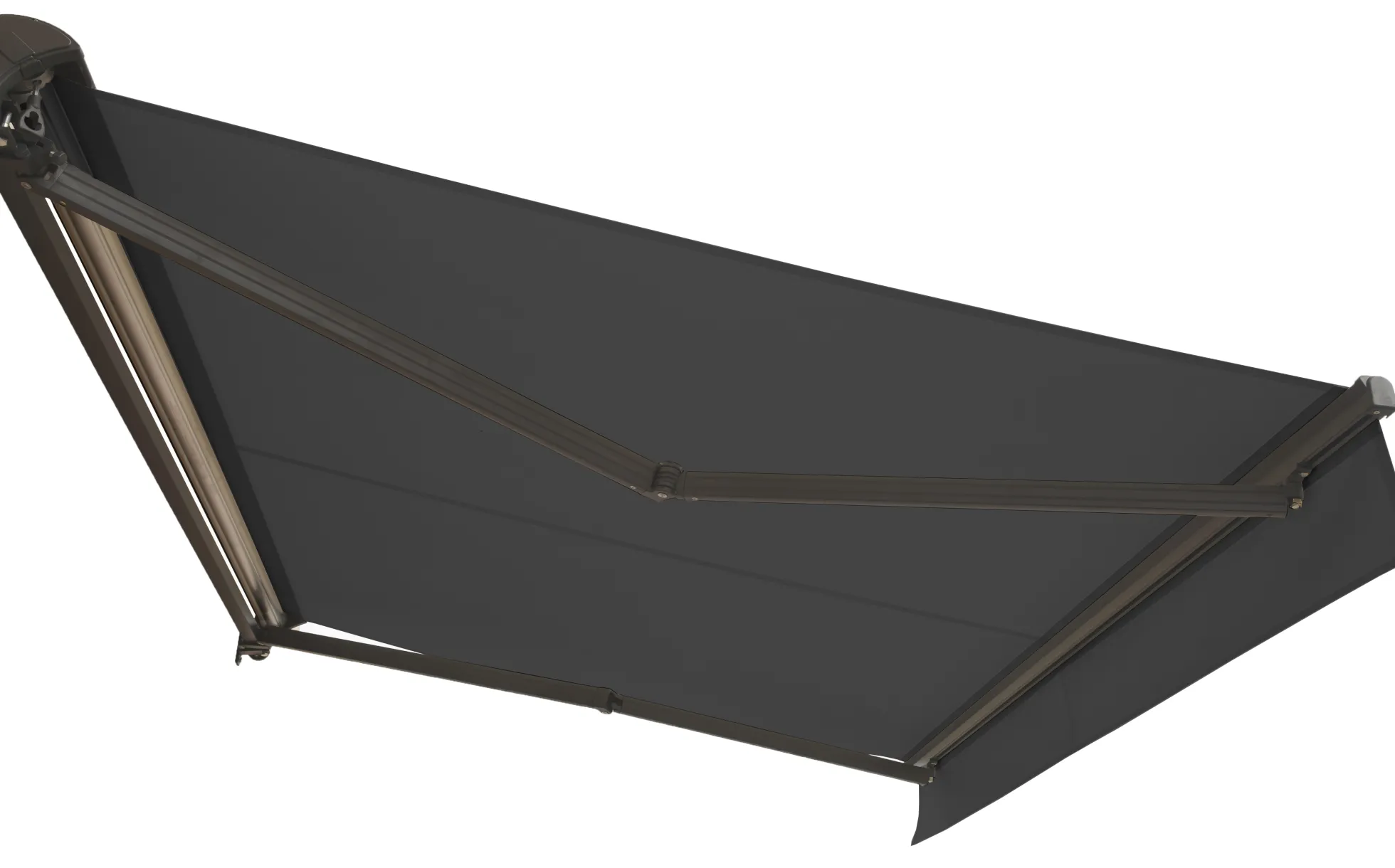 Essence åben elektrisk markise 250x200cm antracitgrå/antracitgrå