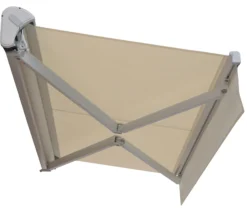 Essence åben elektrisk markise 300x250cm creme/hvid