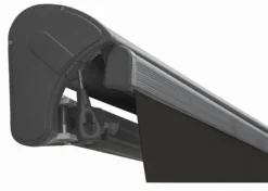 Essence åben elektrisk markise 300x250cm sort/antracitgrå