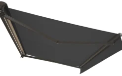 Essence åben elektrisk markise 400x300cm antracitgrå/antracitgrå