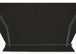 Essence åben elektrisk markise 400x300cm sort/antracitgrå