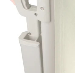 Essence læsejl lukket 400x160cm creme/hvid