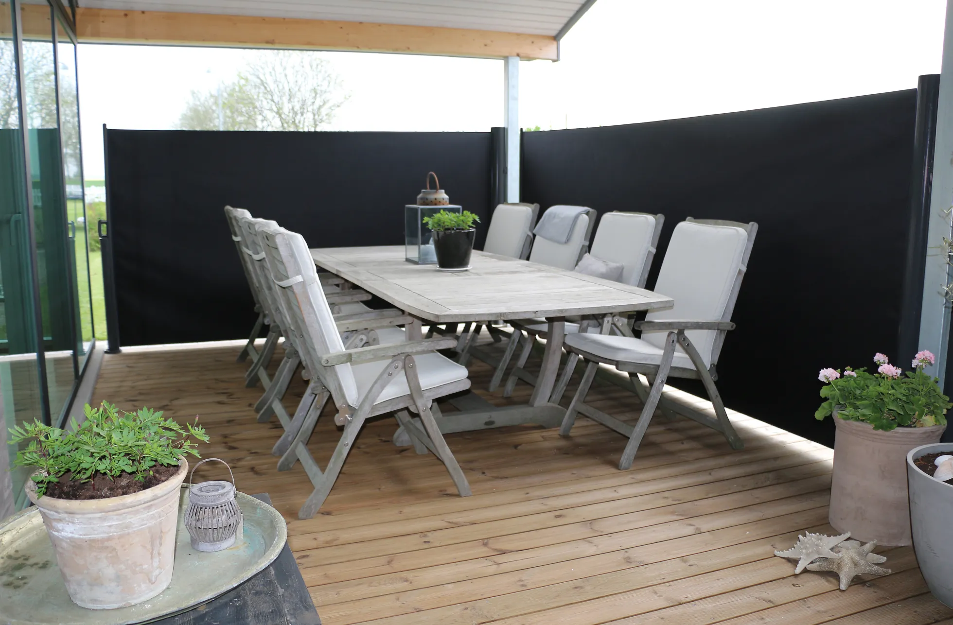 Essence læsejl lukket 300x120cm sort/sort