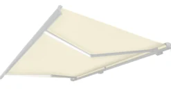 Essence Premium LED lukket 450x300cm creme/hvid