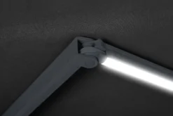 Essence Premium LED lukket 450x300cm sort/antracitgrå
