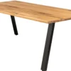 Firenze med skråben 200x95x74cm eg natur/sort