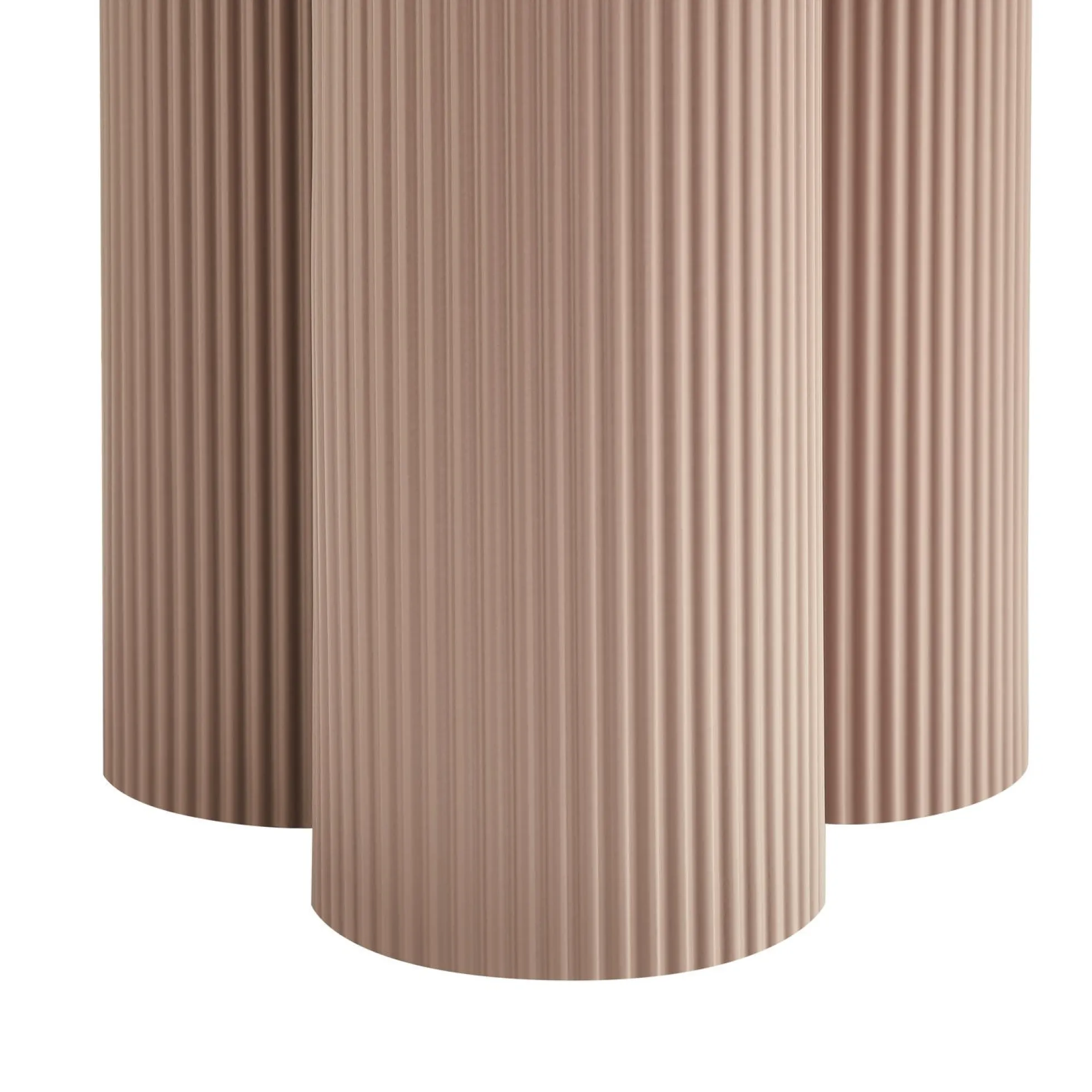 Flow mokka mousse ø80x45cm
