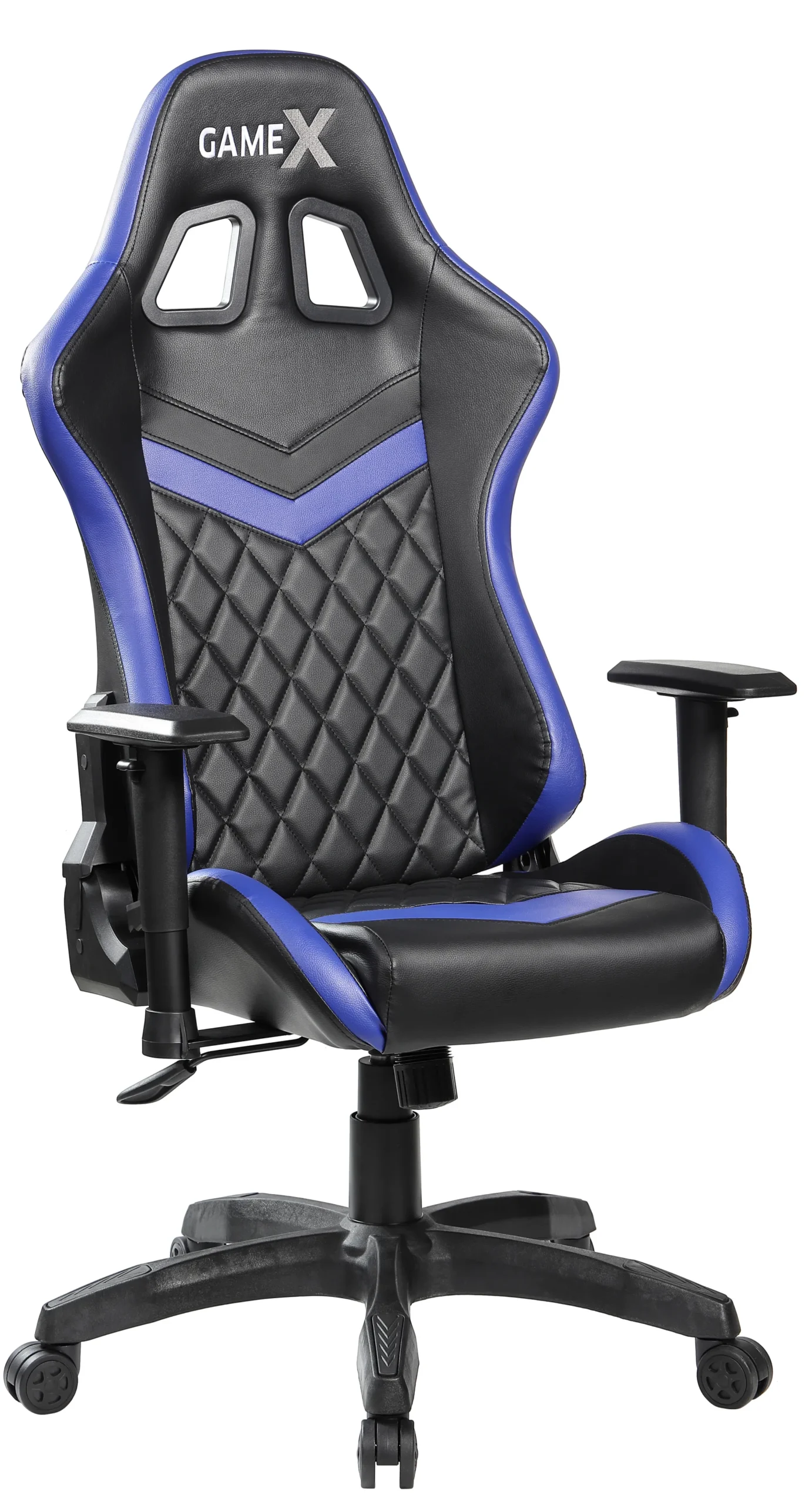GameX Lopez kunstlæder sort/blå