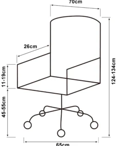 GameX Lopez LED kunstlæder sort/rød