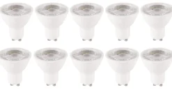 GU10 LED 5W 6000K (10stk.) koldt lys