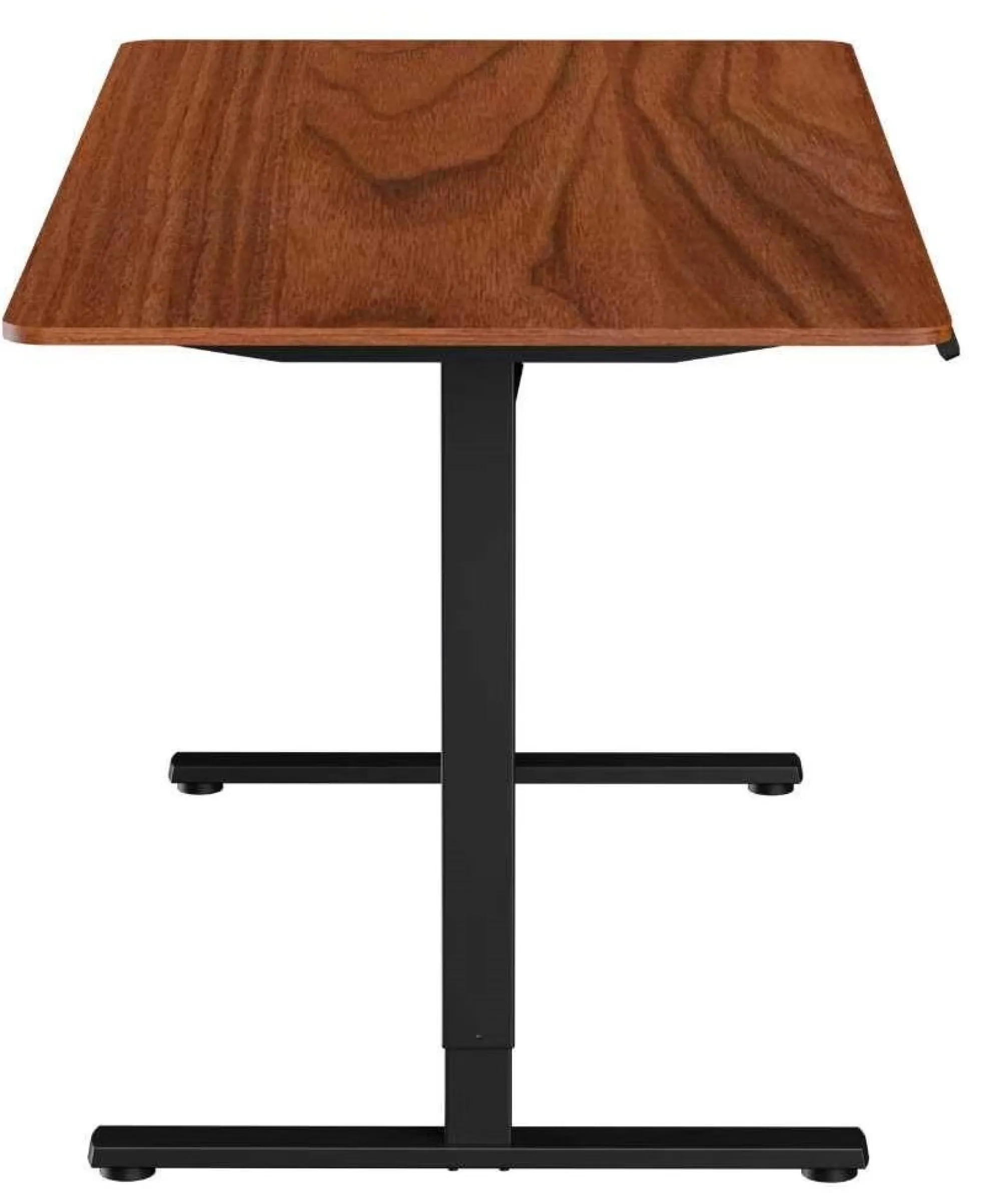 Hæve sænkebord brun 160x80cm