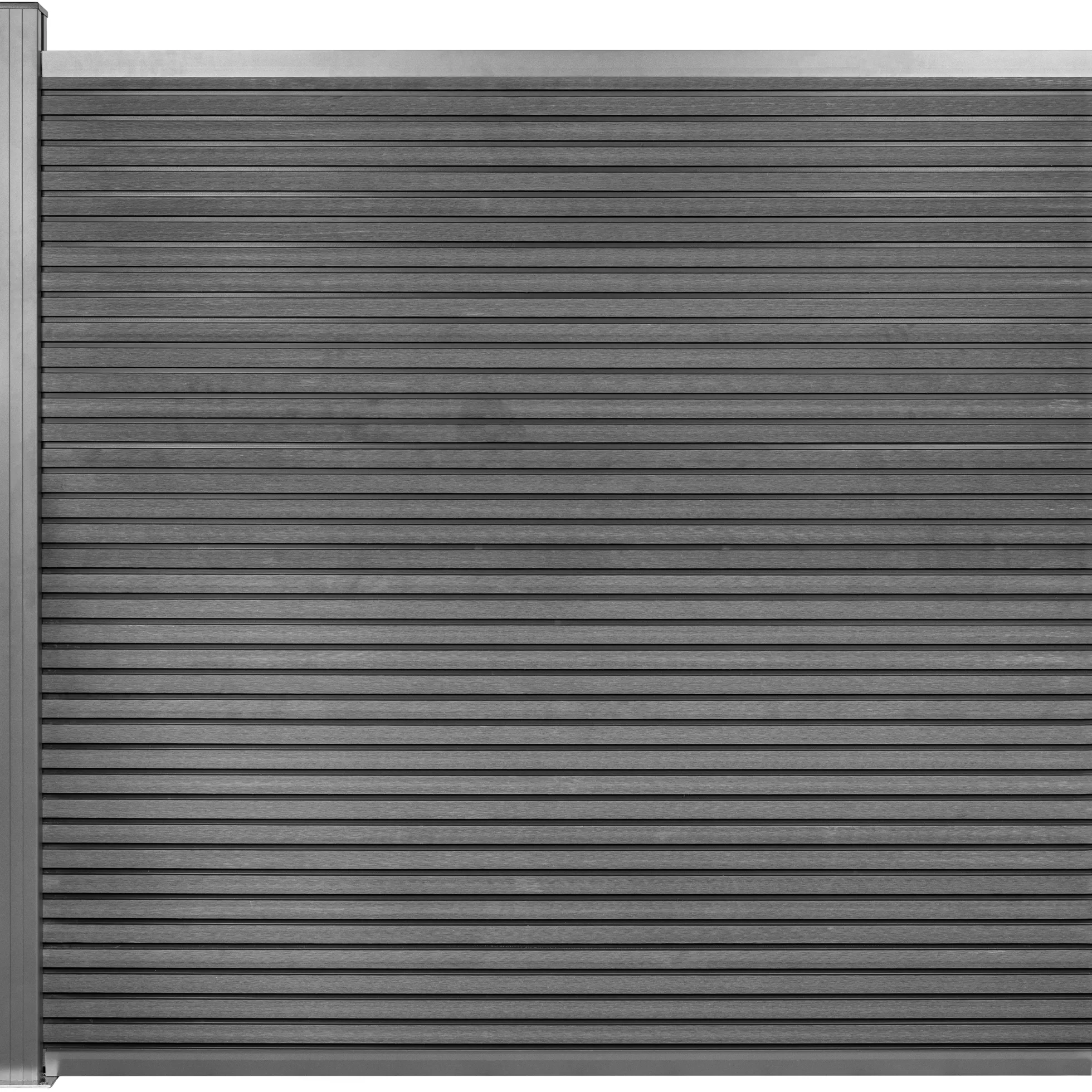 Komposithegnsæt 353x164cm antracitgrå