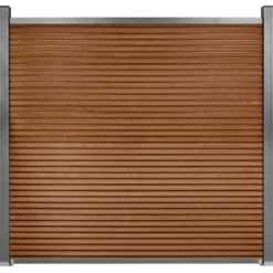 Komposithegnsæt 353x164cm brun