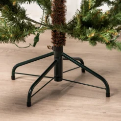 Nordisk juletræ med lys 240cm