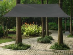 Solsejl antracitgrå LUX 2x4m