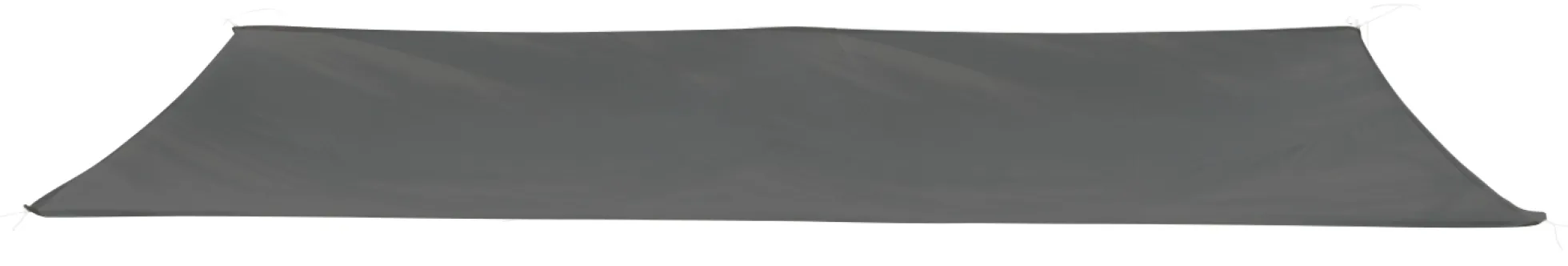 Solsejl antracitgrå PRO 3x6m