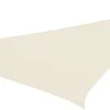 Solsejl creme LUX 3,6x3,6x3,6m