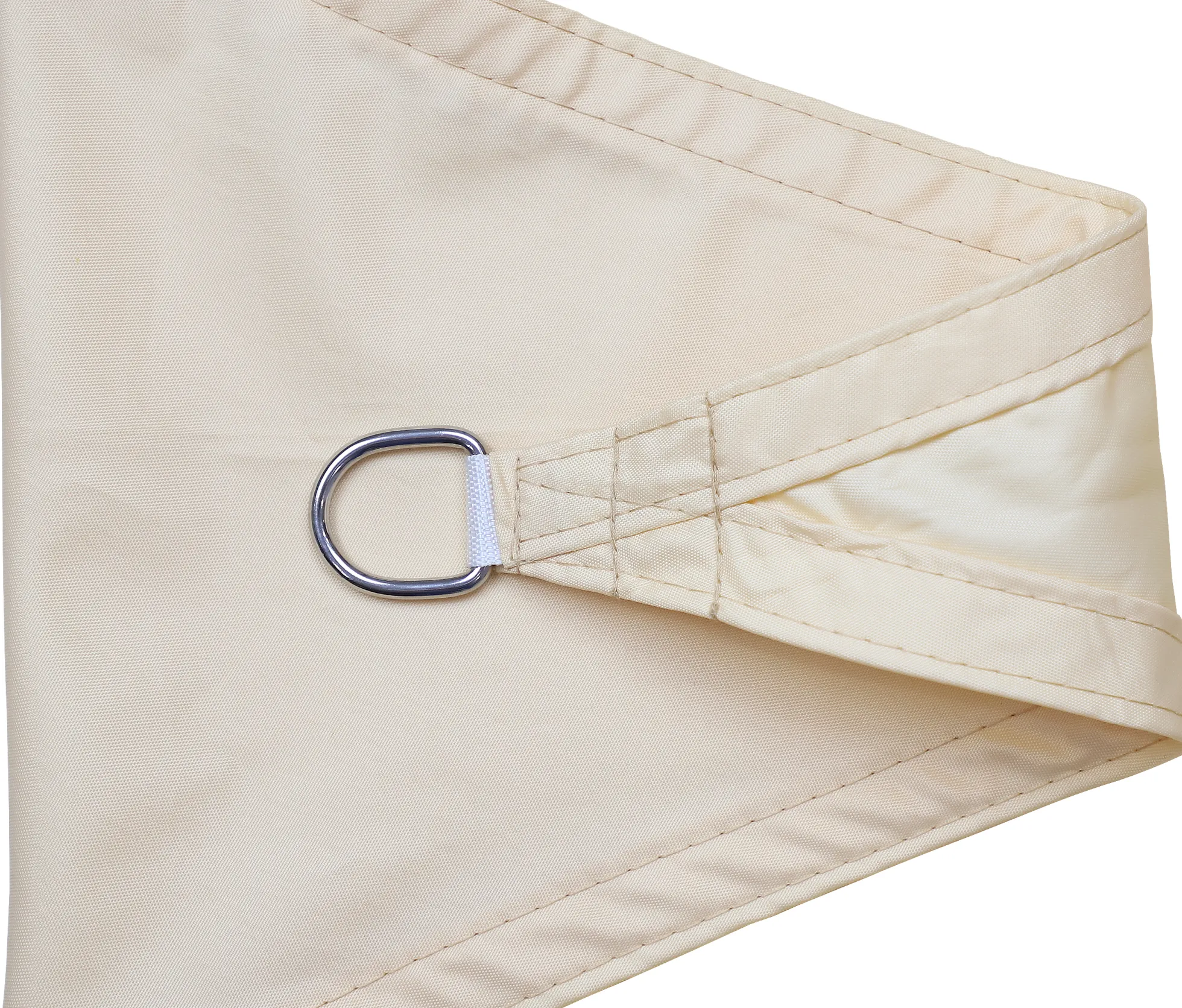 Solsejl creme LUX 5x5x5m