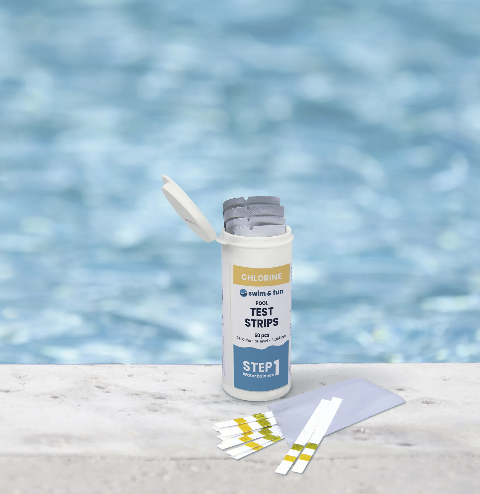 Swim & Fun pool test strips