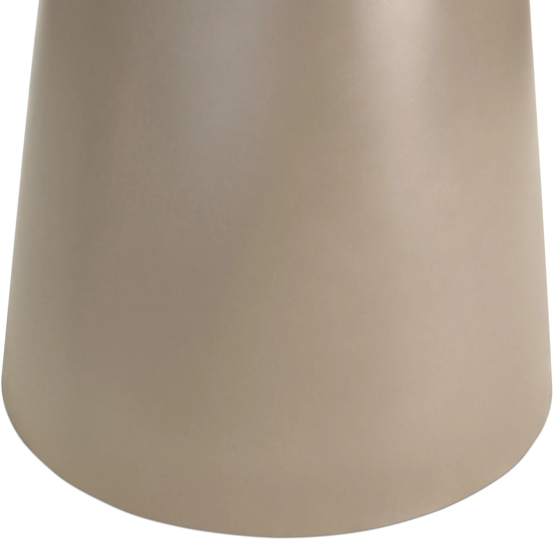 Tango sofabord beige travertin ø60x40cm
