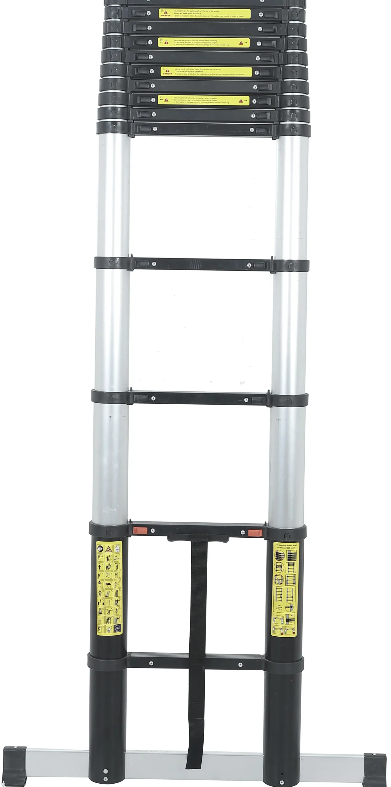 Workmann PRO teleskopstige 4,1m sort